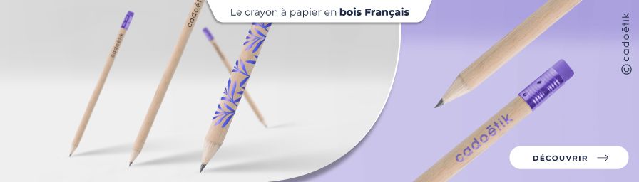 Crayon papier bois Français personnalisé - desktop