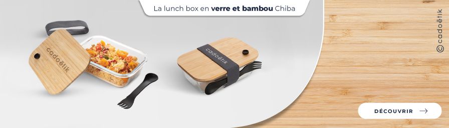 Lunch box verre bambou Chiba personnalisée - desktop