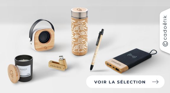 Collection goodies personnalisés bambou - mobile