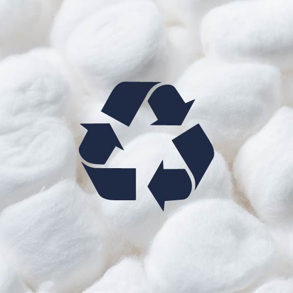 Coton recyclé matière écologique