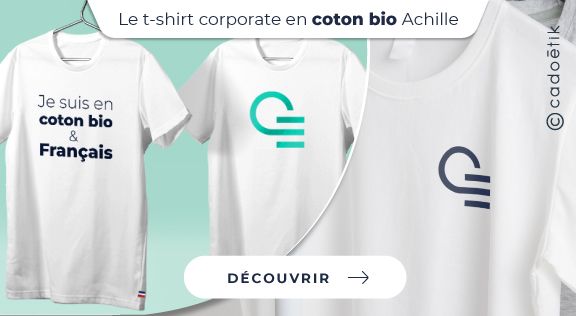 T-shirt coton bio Achille personnalisé - mobile