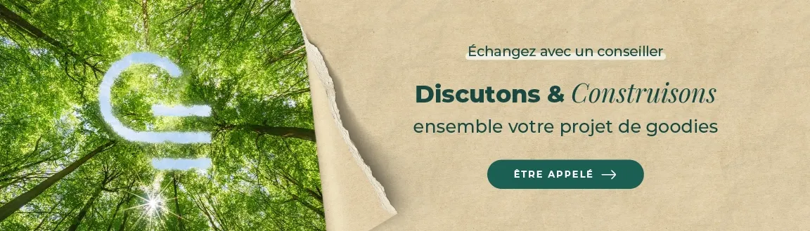 Être rappelé par un expert en goodies - DESKTOP
