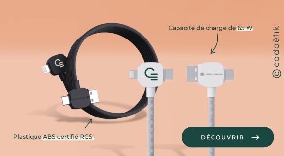 bandeau cable de charge mobile