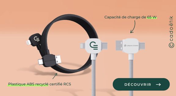 bandeau cable de charge mobile