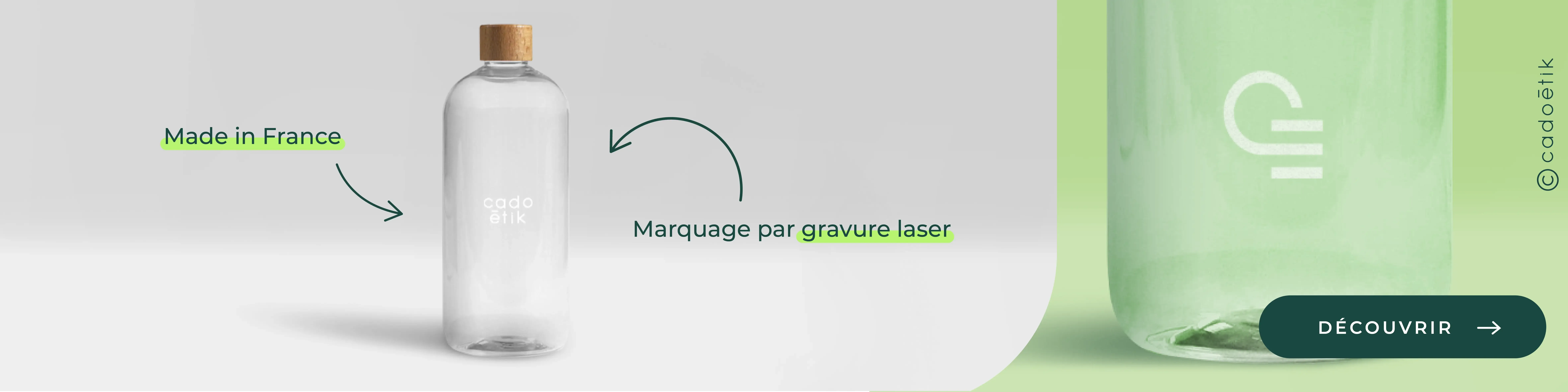 Gourde plastique recyclé bubu personnalisée - desktop