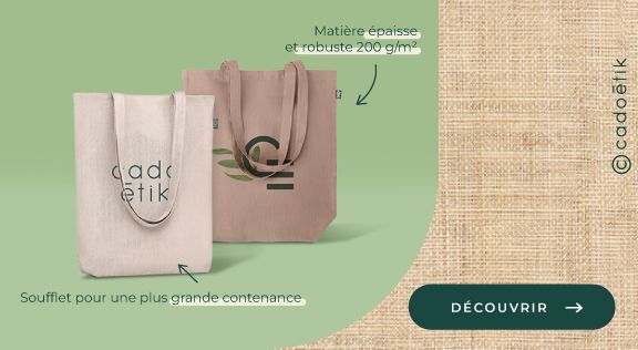 bandeau totebag chanvre mobile