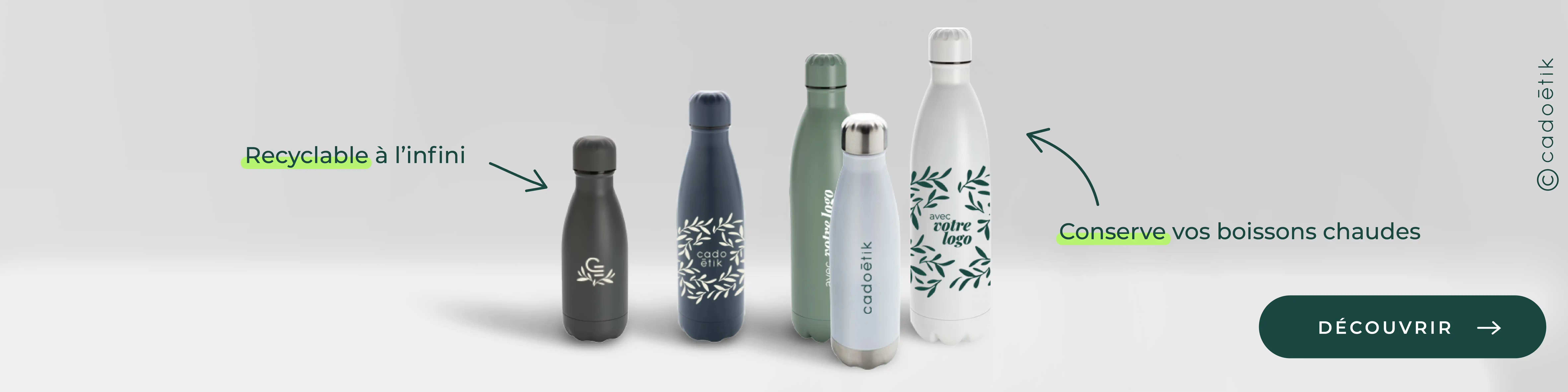 Bouteilles isothermes inox drinox personnalisées - desktop