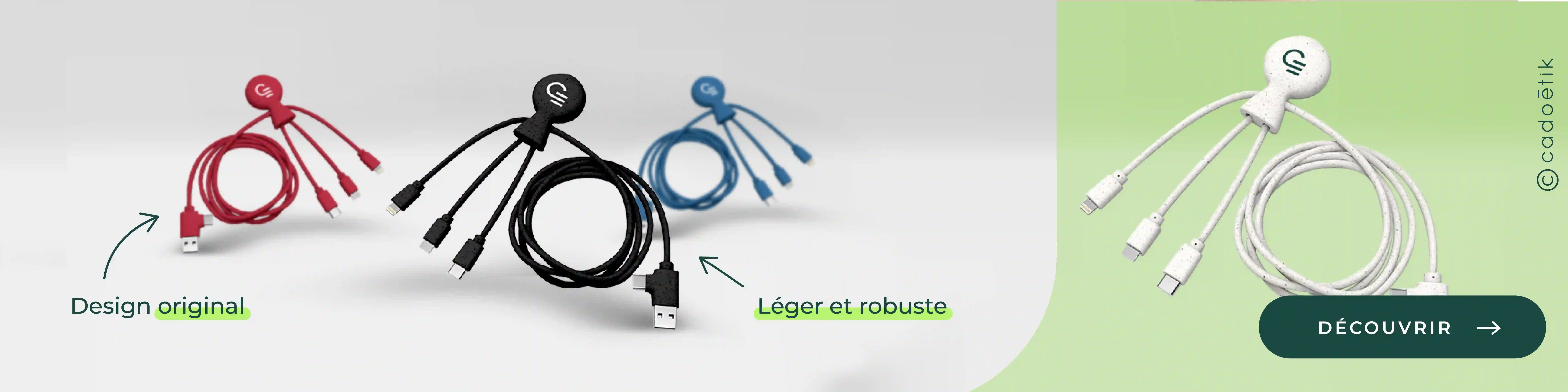 Câble charge fibre blé Mr Bio long - desktop