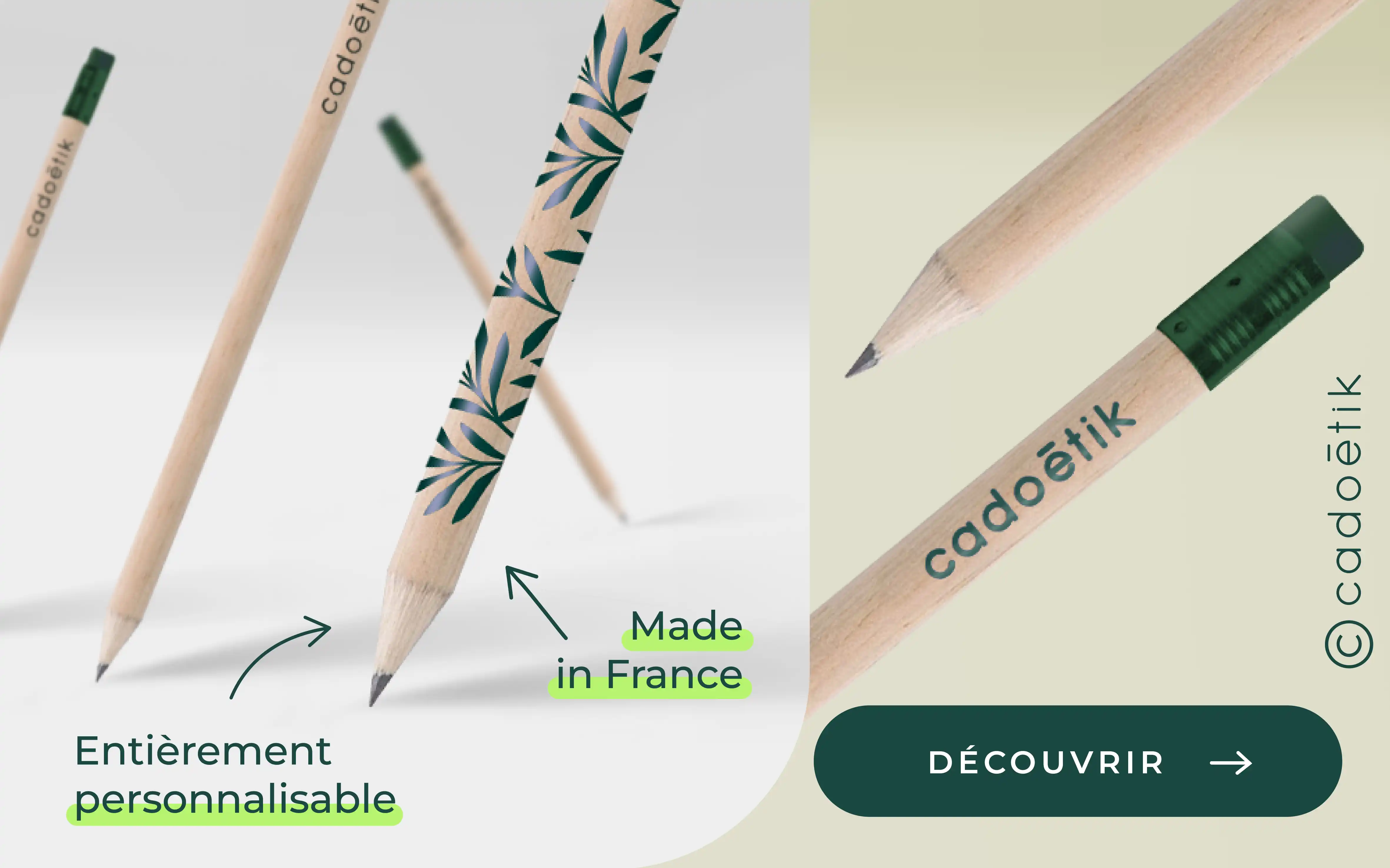 Crayon papier bois Français - mobile