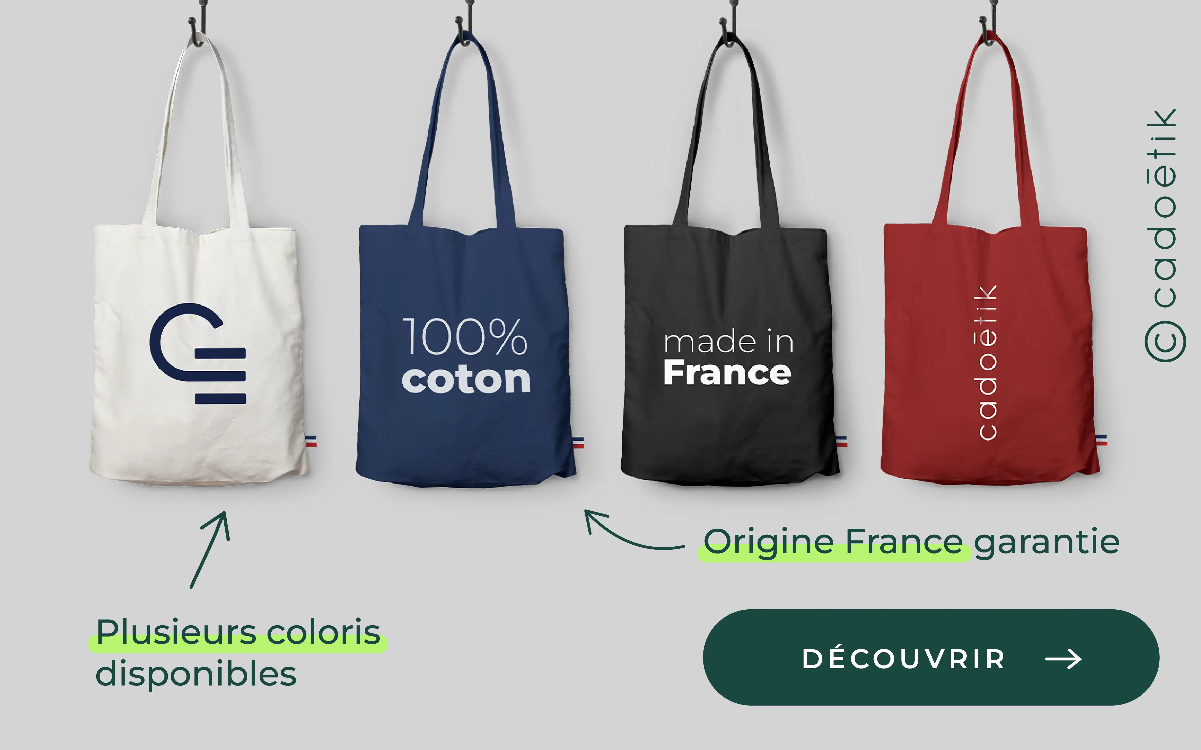 Tote bag coton bio Java-Marie personnalisé - mobile