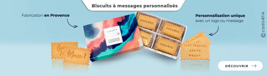 Goodies entreprise innovant – Biscuit avec message – Desktop