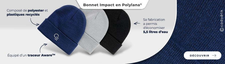 Goodies entreprise innovant – Bonnet personnalisé Impact– Desktop