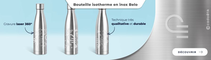 Goodies entreprise innovant – Bouteille isotherme 360 – Desktop