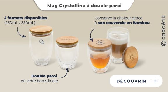 Goodies entreprise innovant – Mug personnalisé Crystalline – Mobile