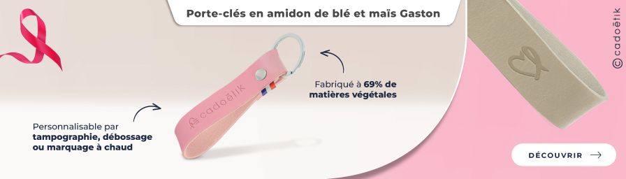 Bandeau image - porte-clés en matières végétales - desktop